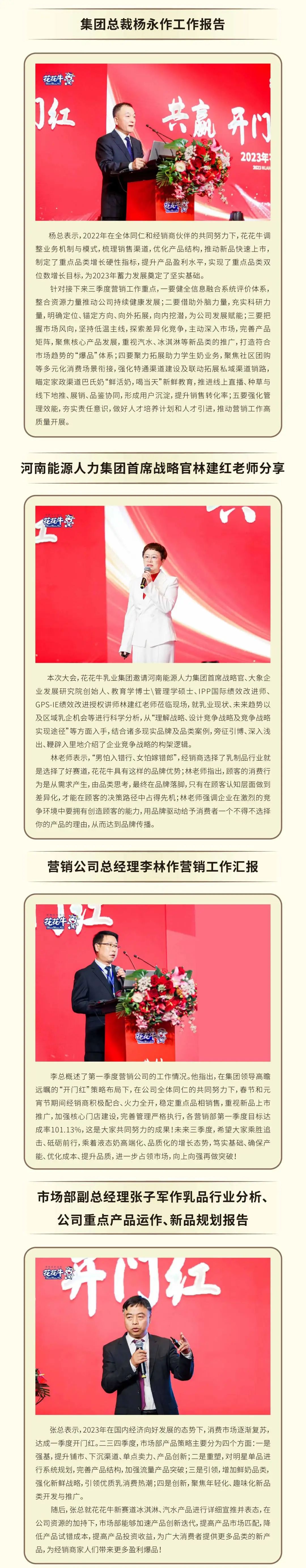 共赢 开门红·创新 赢未来｜千亿平台（中国）乳业集团召开2023年度营销大会